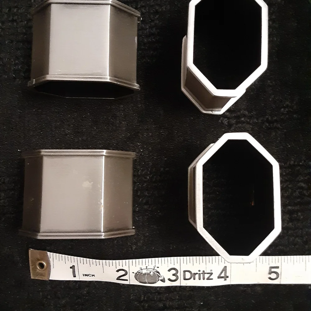Elegant Silver Napkin Rings